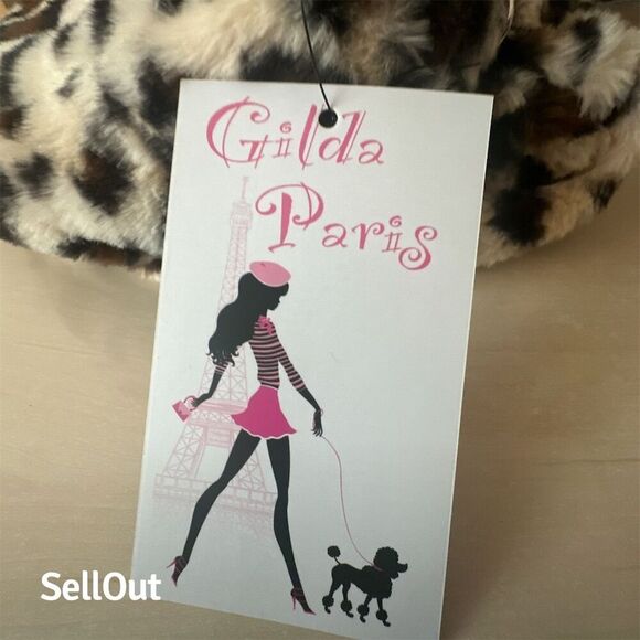 Gilda Paris Leopard Print Faux Fur Y2K Shoulder Bag - Picture 10 of 15